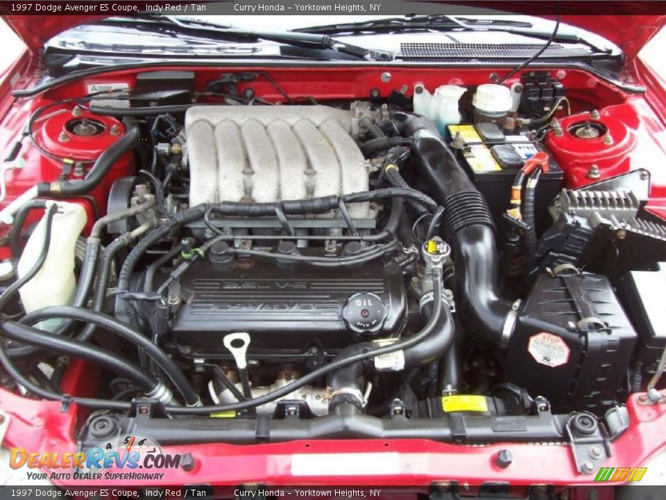 1997 Dodge Avenger ES Coupe 2.5 Liter SOHC 24-Valve V6 Engine Photo #7