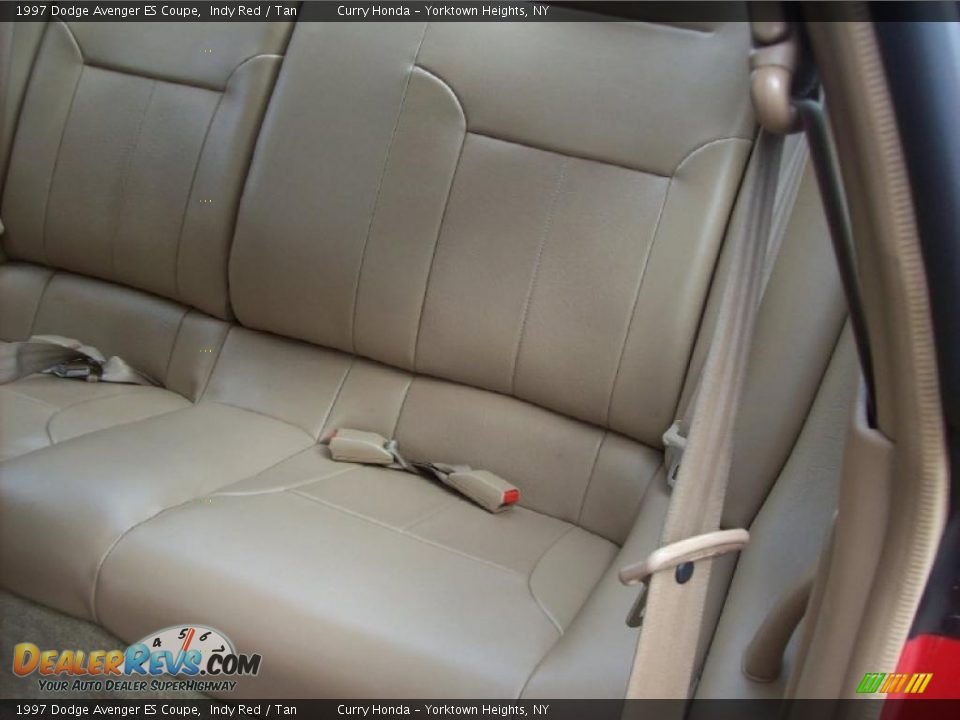 Tan Interior - 1997 Dodge Avenger ES Coupe Photo #13