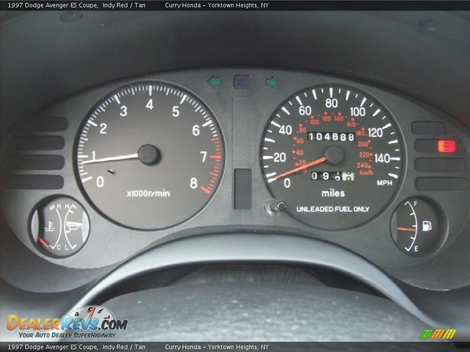 1997 Dodge Avenger ES Coupe Gauges Photo #16