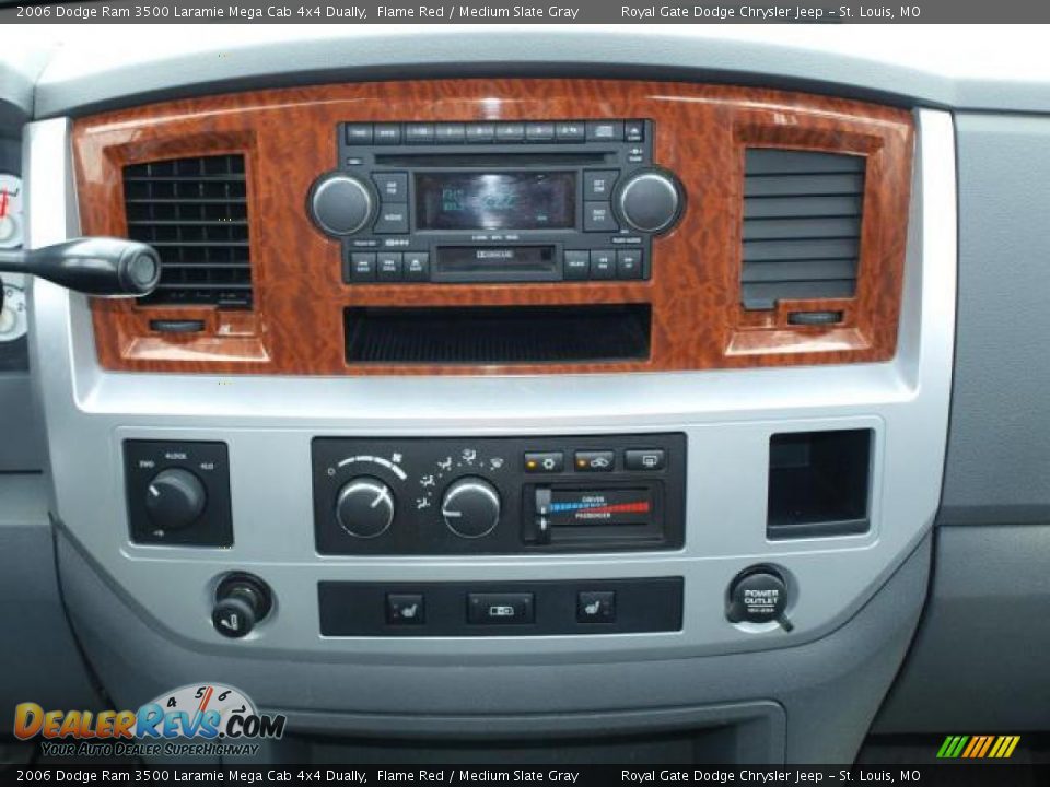 Controls of 2006 Dodge Ram 3500 Laramie Mega Cab 4x4 Dually Photo #11