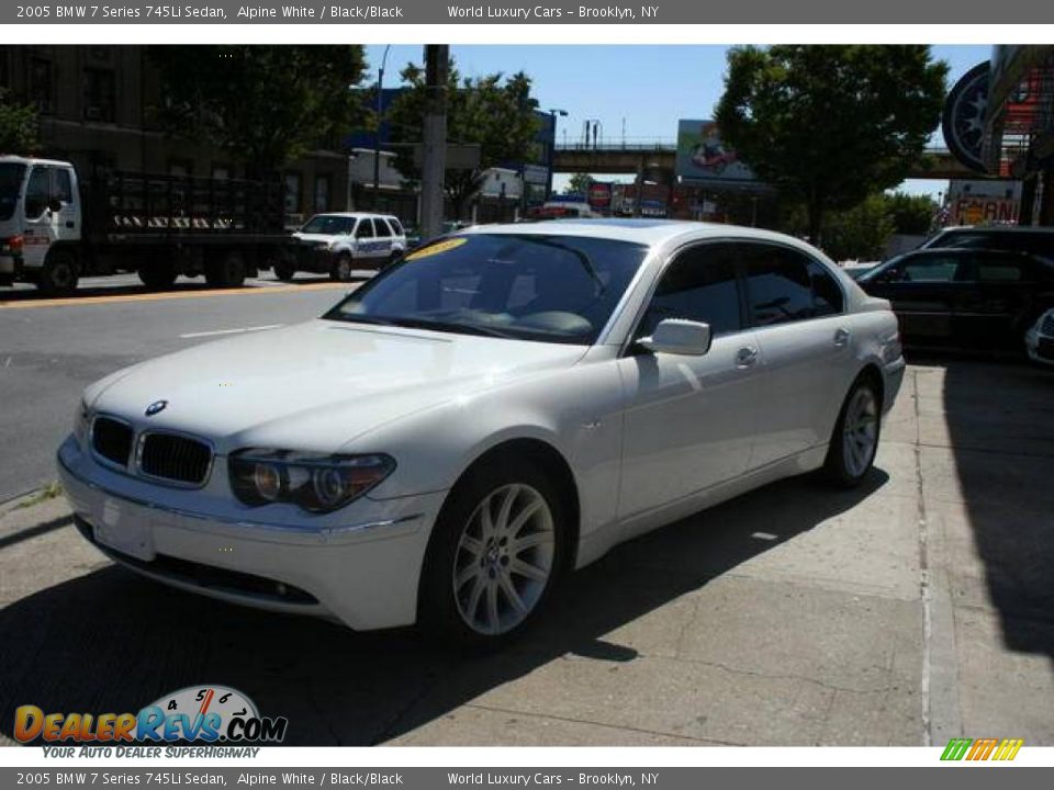 2005 Bmw 745li white #7