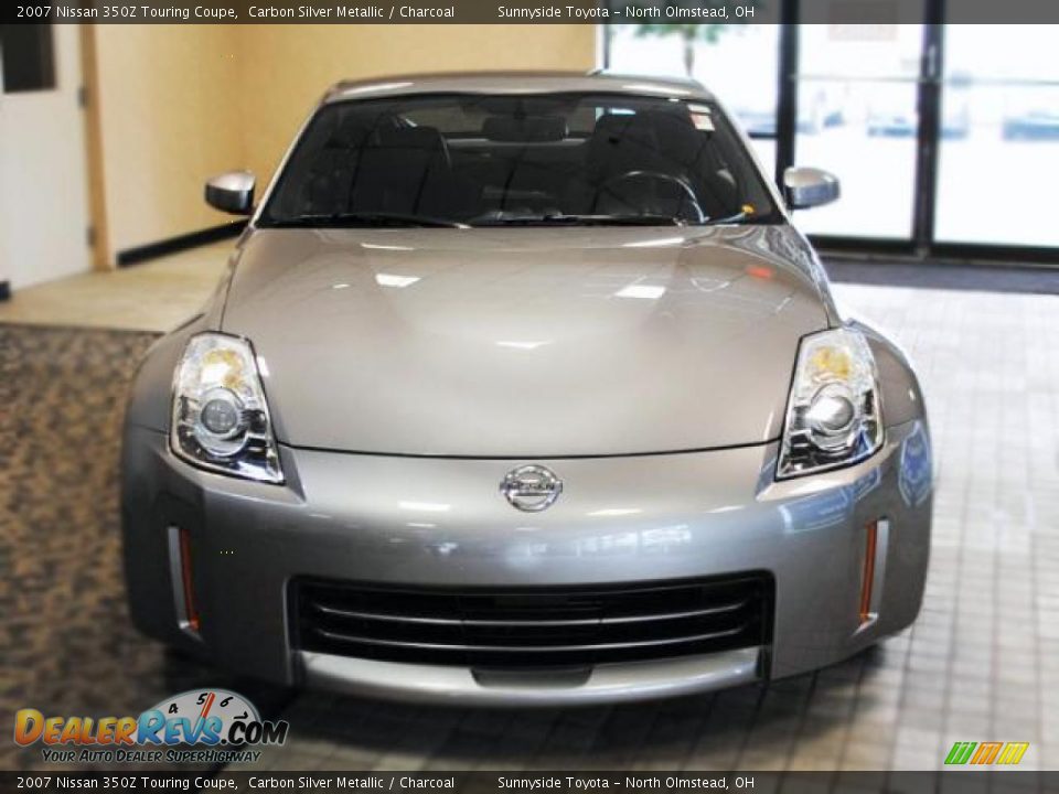 2007 Nissan 350Z Touring Coupe Carbon Silver Metallic / Charcoal Photo #3