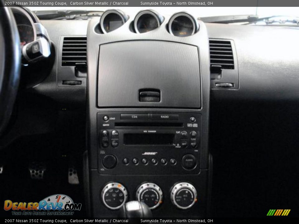 2007 Nissan 350Z Touring Coupe Carbon Silver Metallic / Charcoal Photo #14
