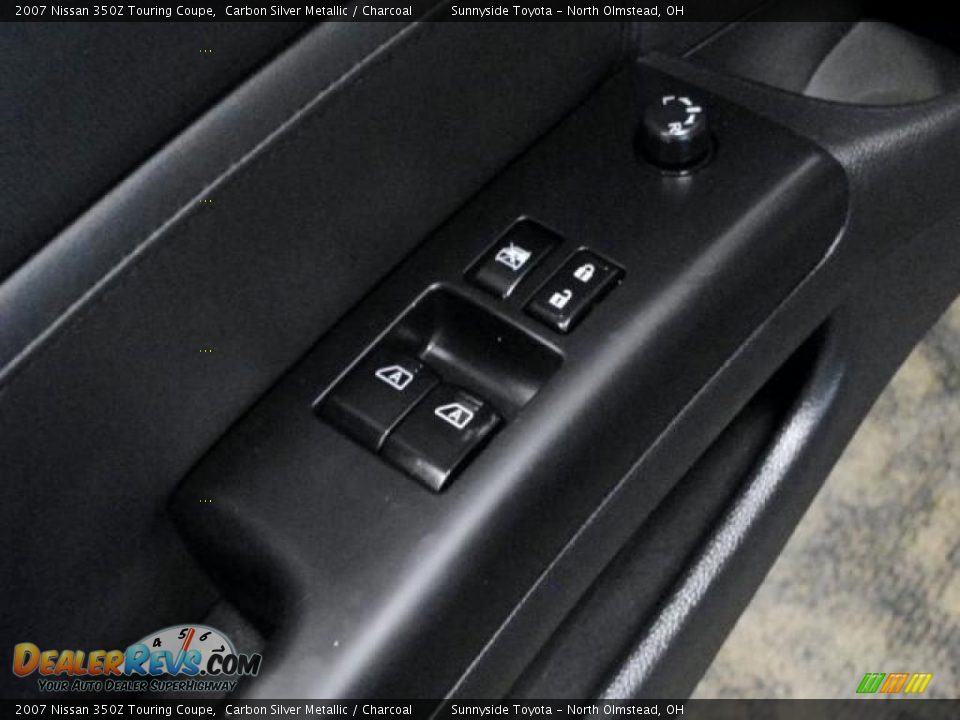 2007 Nissan 350Z Touring Coupe Carbon Silver Metallic / Charcoal Photo #16