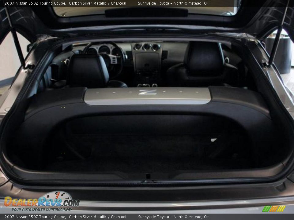 2007 Nissan 350Z Touring Coupe Carbon Silver Metallic / Charcoal Photo #18