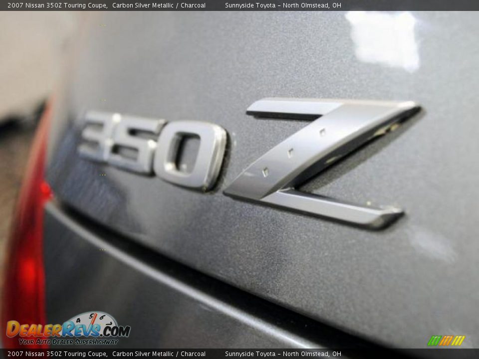 2007 Nissan 350Z Touring Coupe Carbon Silver Metallic / Charcoal Photo #20
