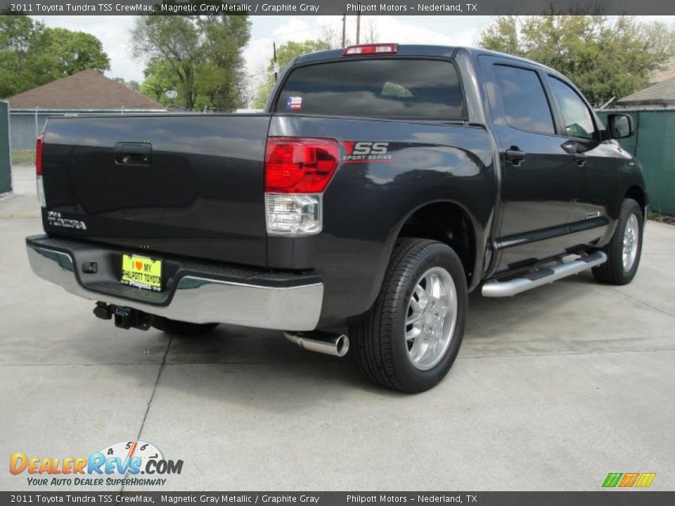 2011 Toyota Tundra TSS CrewMax Magnetic Gray Metallic / Graphite Gray Photo #3