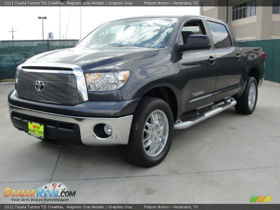 2011 Toyota Tundra TSS CrewMax Magnetic Gray Metallic / Graphite Gray Photo #7