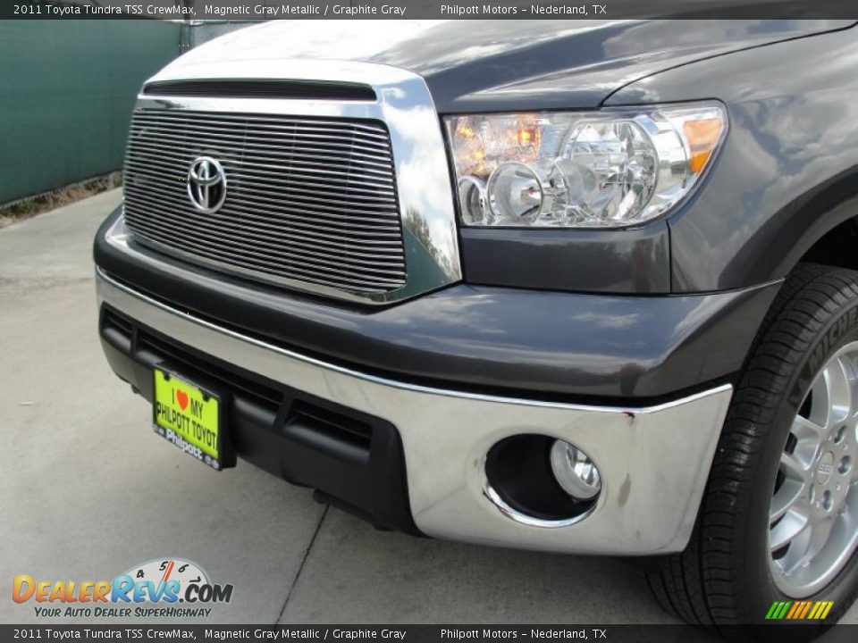 2011 Toyota Tundra TSS CrewMax Magnetic Gray Metallic / Graphite Gray Photo #10