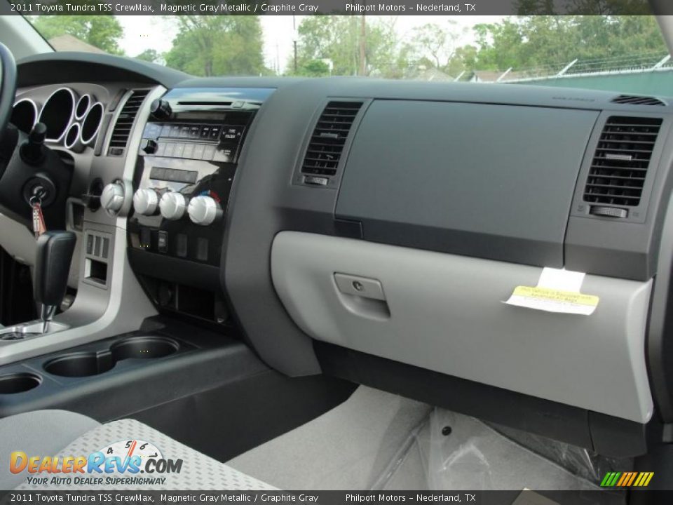 2011 Toyota Tundra TSS CrewMax Magnetic Gray Metallic / Graphite Gray Photo #19