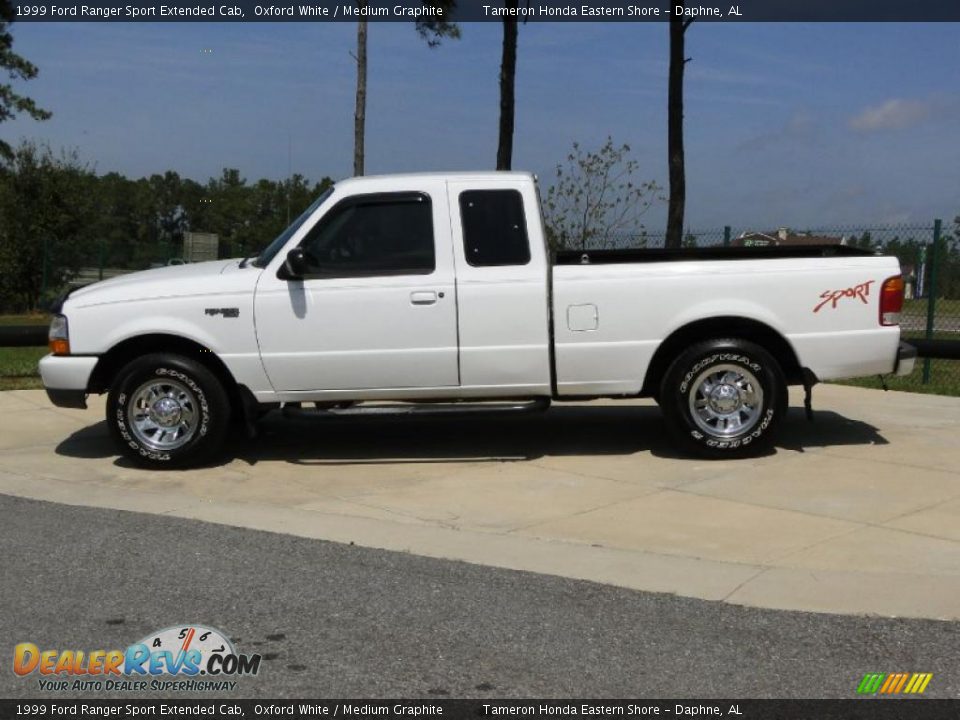 Oxford White 1999 Ford Ranger Sport Extended Cab Photo #7