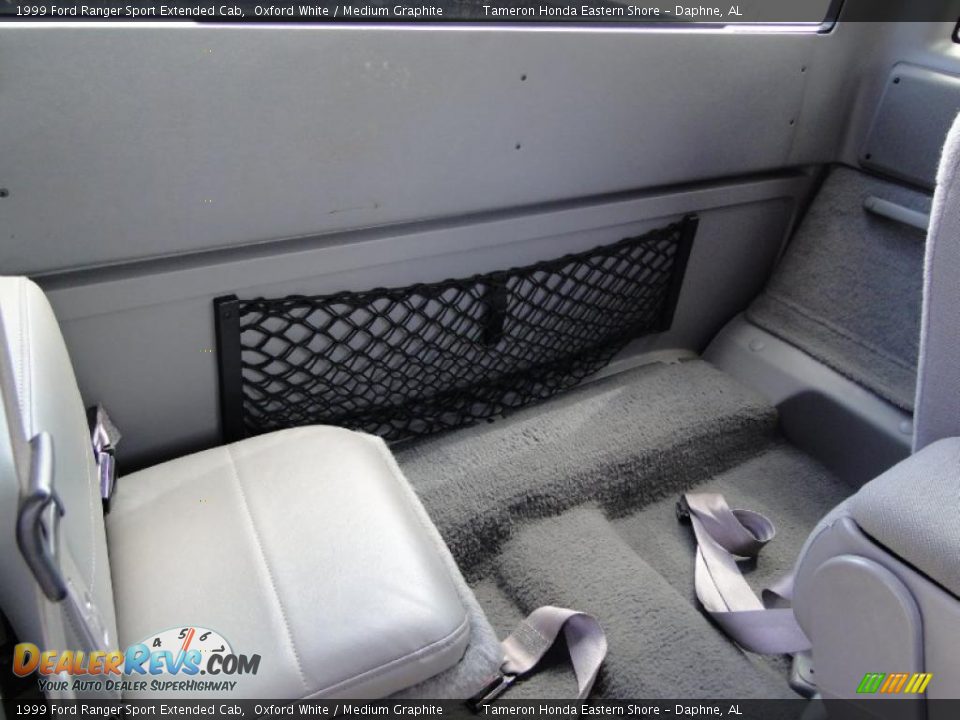 Medium Graphite Interior - 1999 Ford Ranger Sport Extended Cab Photo #25