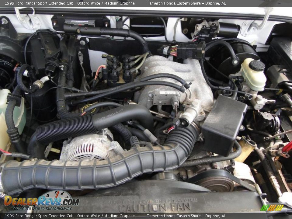 1999 Ford Ranger Sport Extended Cab 3.0 Liter Flex Fuel OHV 12-Valve V6 Engine Photo #26