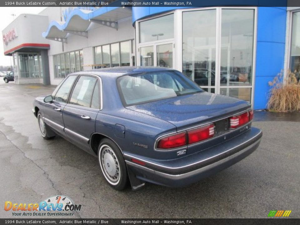 Adriatic Blue Metallic 1994 Buick LeSabre Custom Photo #5