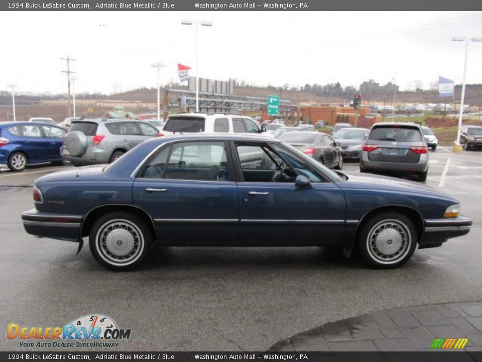 1994 Buick LeSabre Custom Adriatic Blue Metallic / Blue Photo #8