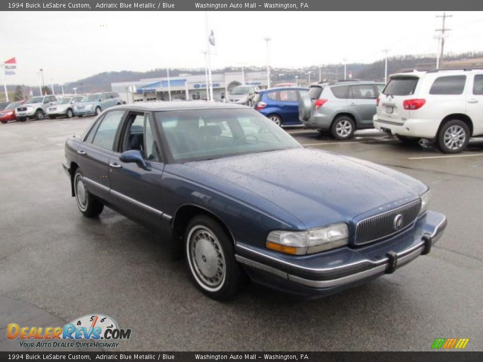 1994 Buick LeSabre Custom Adriatic Blue Metallic / Blue Photo #9