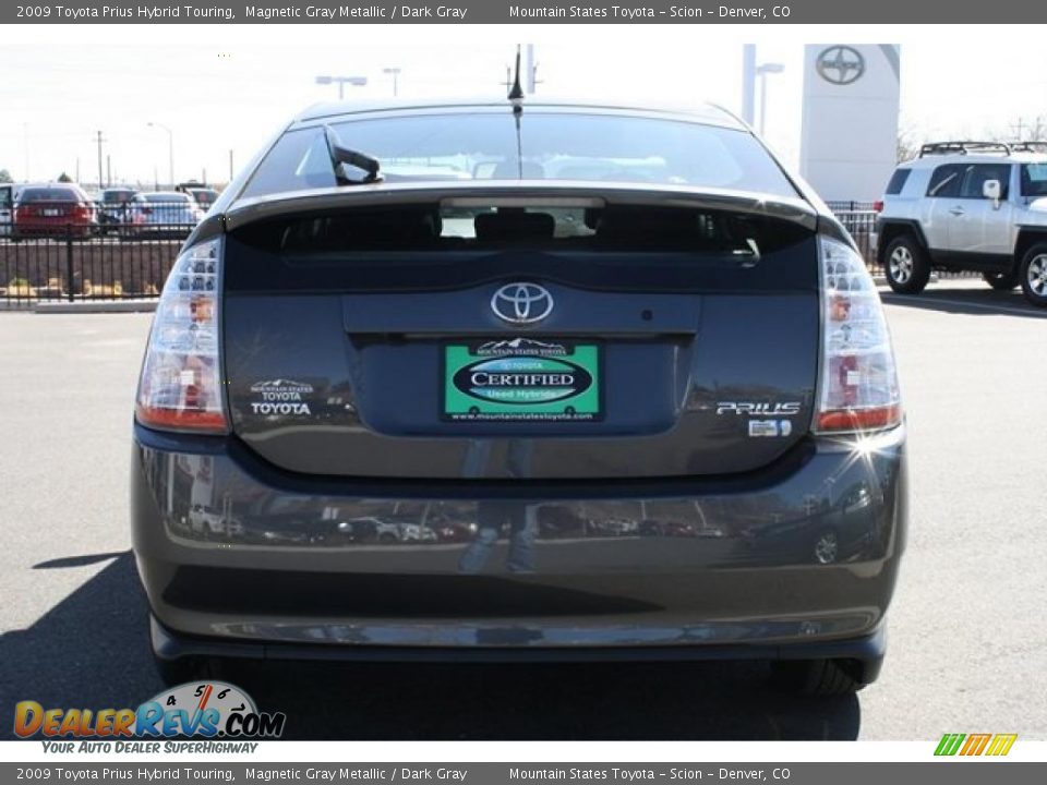 2009 Toyota Prius Hybrid Touring Magnetic Gray Metallic / Dark Gray Photo #3