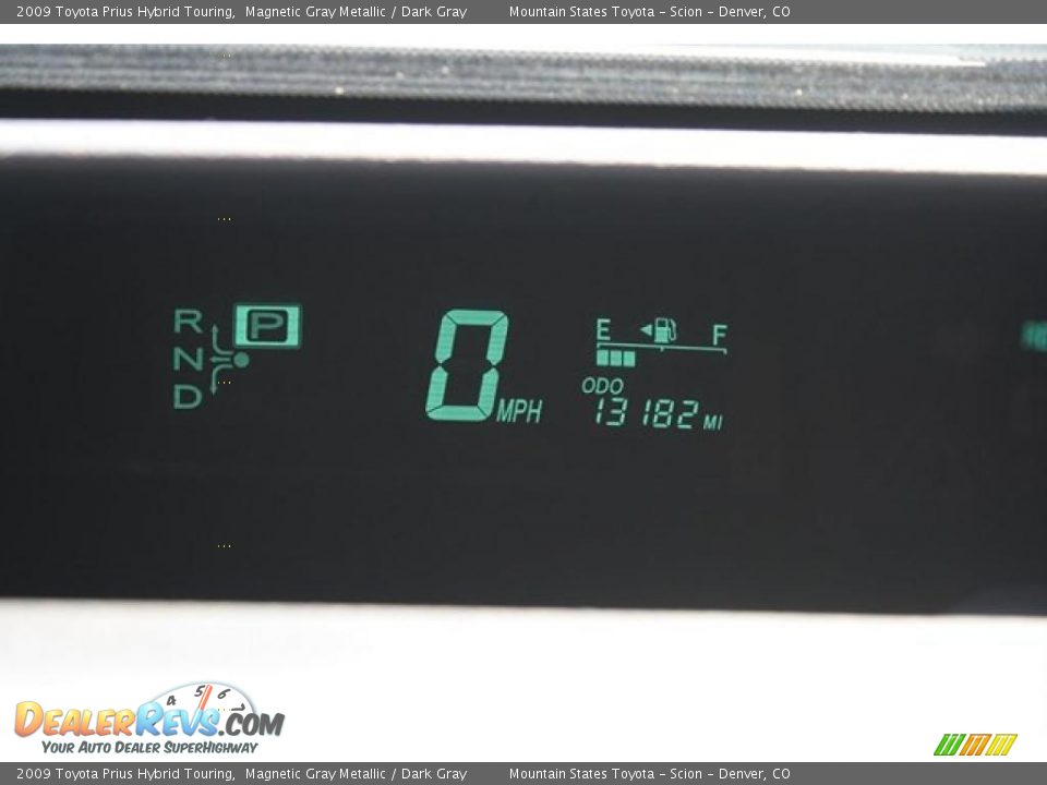 2009 Toyota Prius Hybrid Touring Magnetic Gray Metallic / Dark Gray Photo #7
