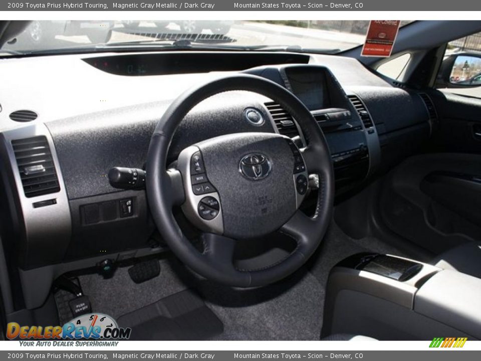 2009 Toyota Prius Hybrid Touring Magnetic Gray Metallic / Dark Gray Photo #8