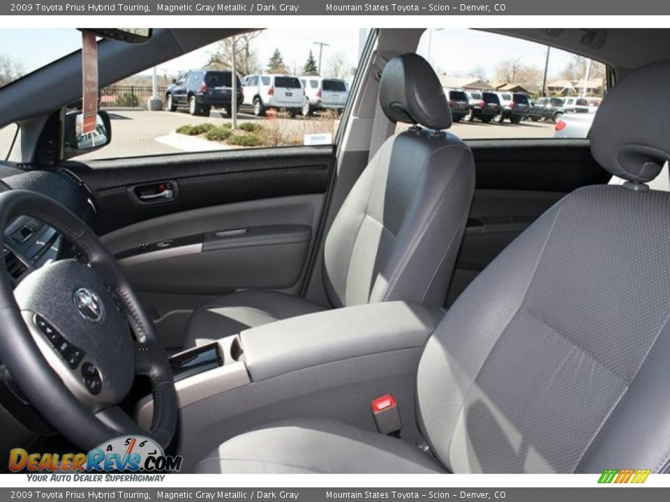 2009 Toyota Prius Hybrid Touring Magnetic Gray Metallic / Dark Gray Photo #9
