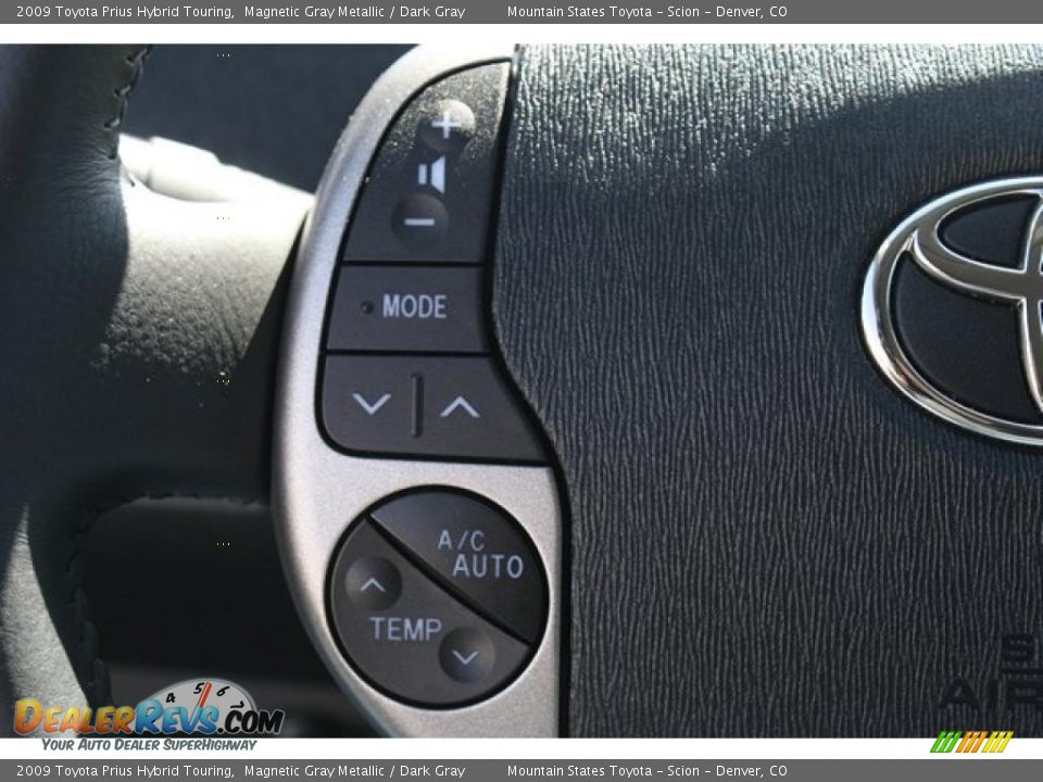 2009 Toyota Prius Hybrid Touring Magnetic Gray Metallic / Dark Gray Photo #17