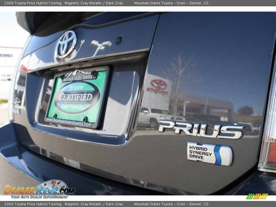 2009 Toyota Prius Hybrid Touring Magnetic Gray Metallic / Dark Gray Photo #28