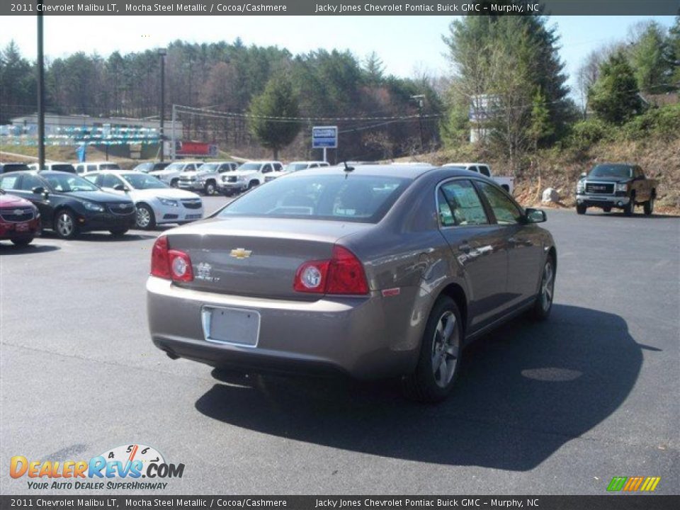 2011 Chevrolet Malibu LT Mocha Steel Metallic / Cocoa/Cashmere Photo #6