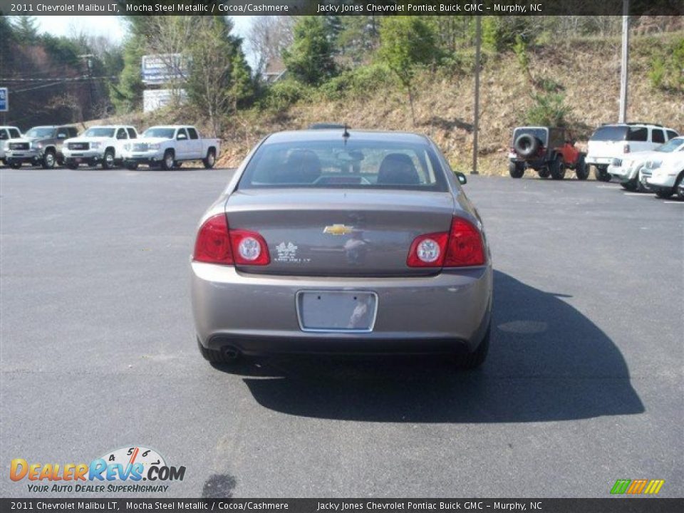2011 Chevrolet Malibu LT Mocha Steel Metallic / Cocoa/Cashmere Photo #7