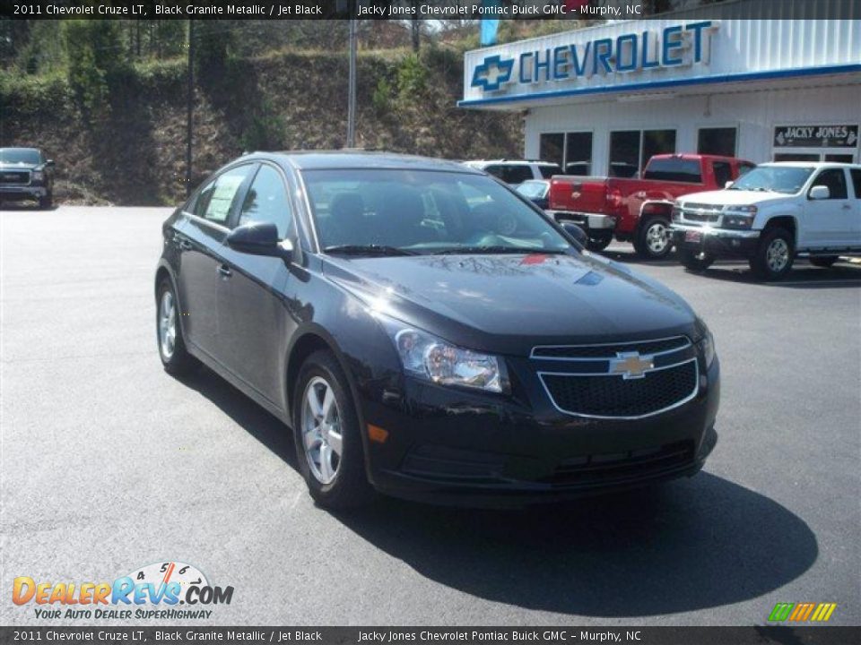 2011 Chevrolet Cruze LT Black Granite Metallic / Jet Black Photo #2