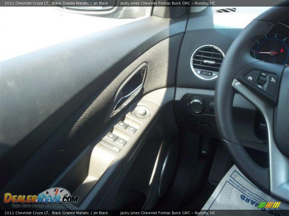 2011 Chevrolet Cruze LT Black Granite Metallic / Jet Black Photo #16