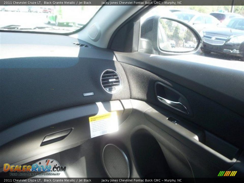 2011 Chevrolet Cruze LT Black Granite Metallic / Jet Black Photo #20