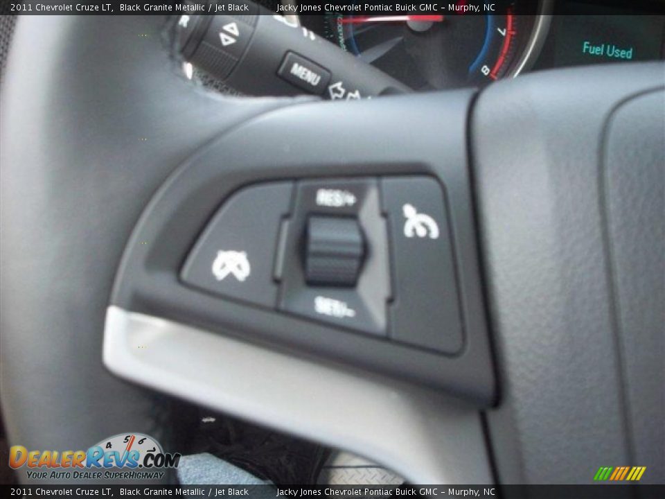 2011 Chevrolet Cruze LT Black Granite Metallic / Jet Black Photo #21