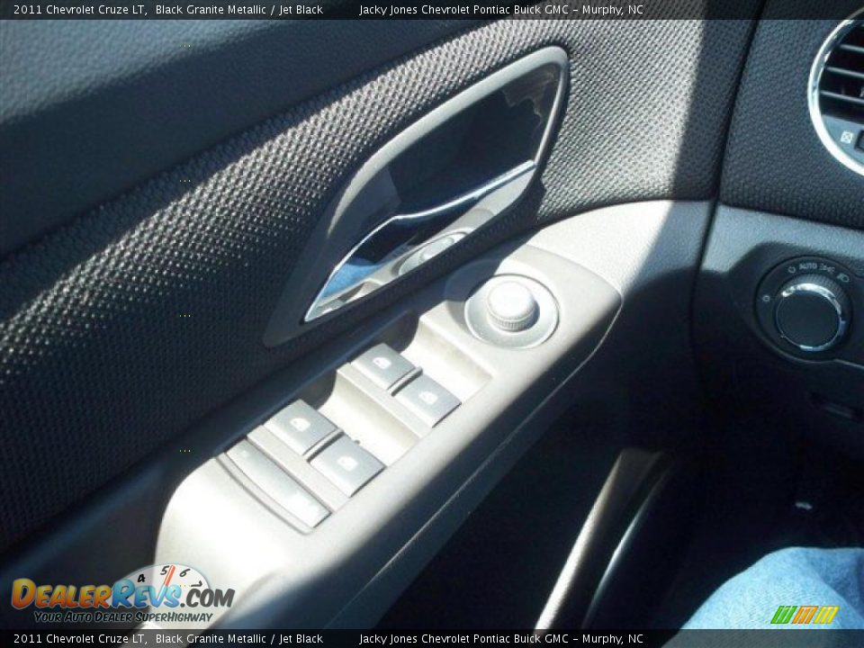 2011 Chevrolet Cruze LT Black Granite Metallic / Jet Black Photo #26