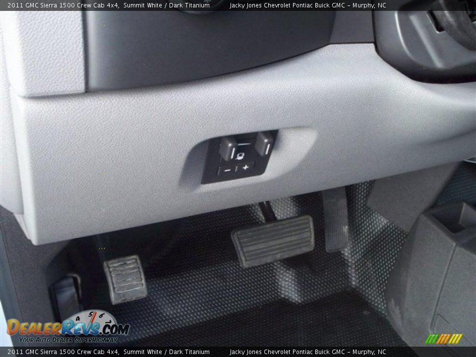 2011 GMC Sierra 1500 Crew Cab 4x4 Summit White / Dark Titanium Photo #10