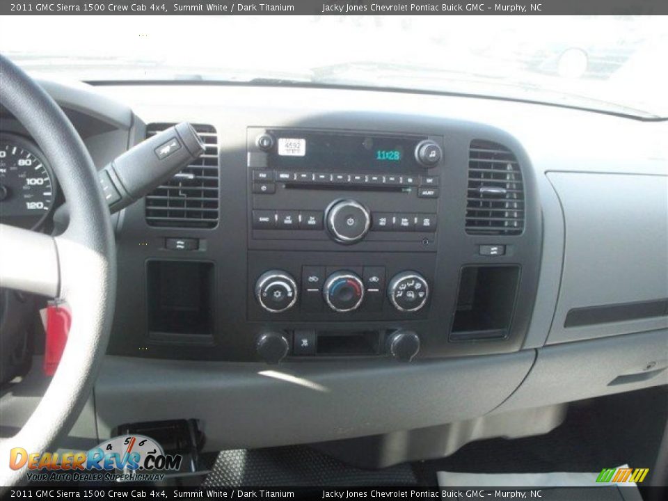 2011 GMC Sierra 1500 Crew Cab 4x4 Summit White / Dark Titanium Photo #19
