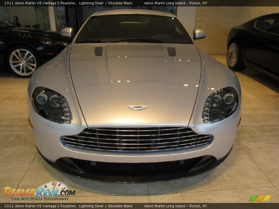 Lightning Silver 2011 Aston Martin V8 Vantage S Roadster Photo #2