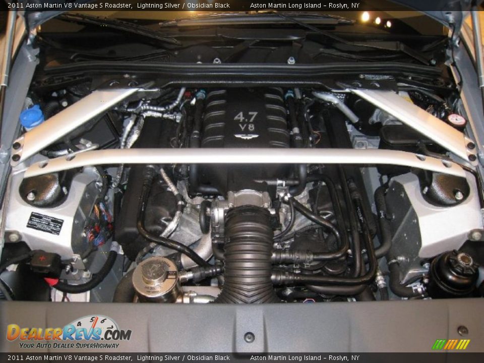 2011 Aston Martin V8 Vantage S Roadster 4.7 Liter DOHC 32-Valve VVT V8 Engine Photo #17