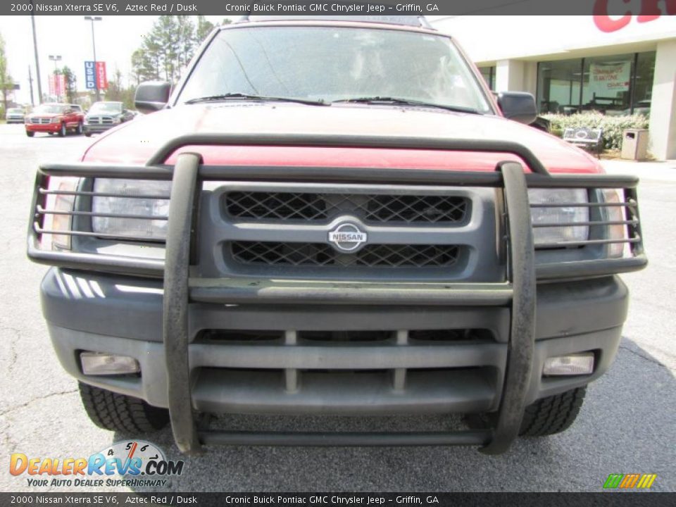 2000 Nissan Xterra SE V6 Aztec Red / Dusk Photo #2