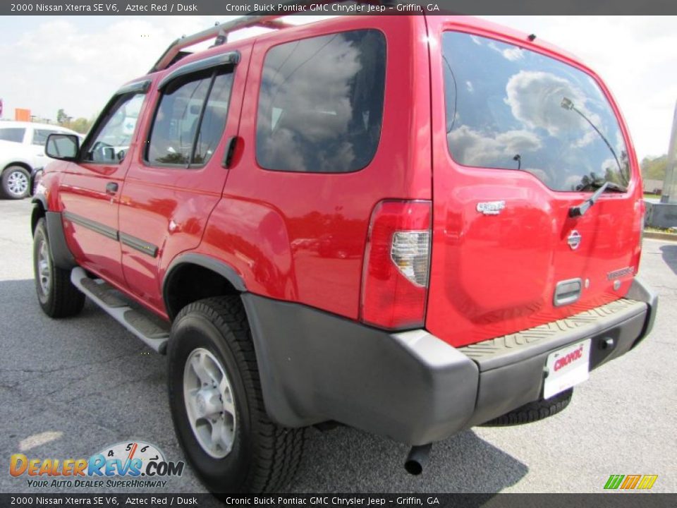 2000 Nissan Xterra SE V6 Aztec Red / Dusk Photo #5