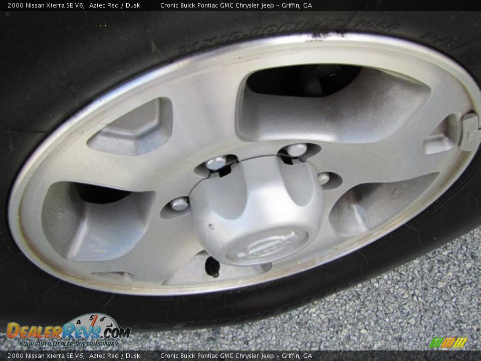 2000 Nissan Xterra SE V6 Aztec Red / Dusk Photo #9