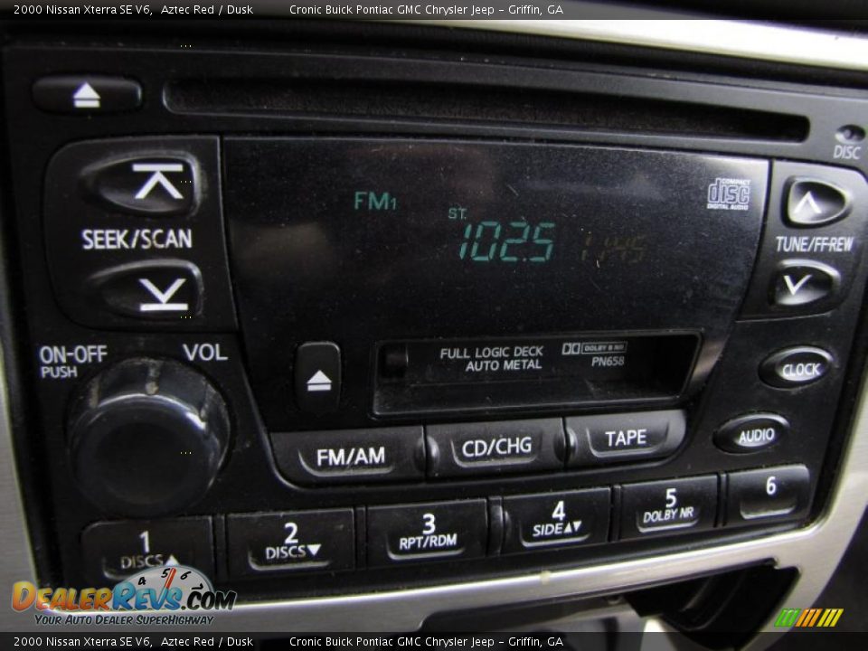 2000 Nissan Xterra SE V6 Aztec Red / Dusk Photo #22