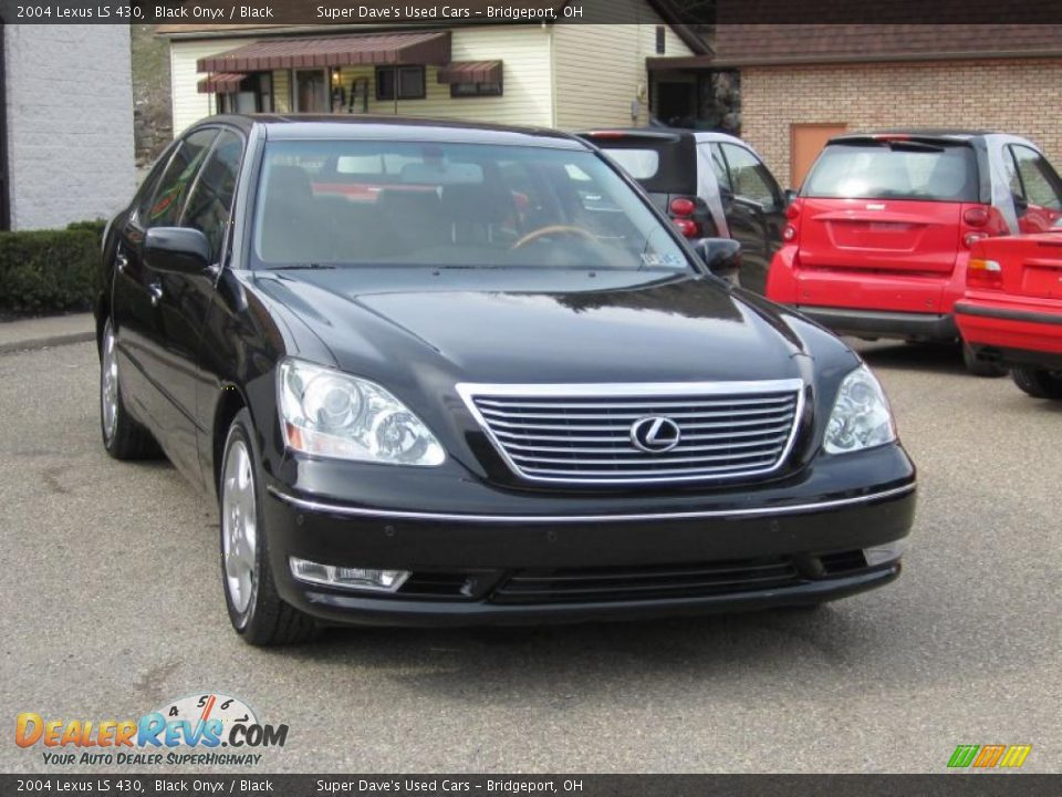 2004 Lexus LS 430 Black Onyx / Black Photo #2