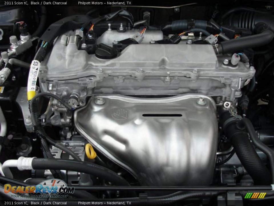 2011 Scion tC  2.5 Liter DOHC 16-Valve Dual VVT-i 4 Cylinder Engine Photo #17