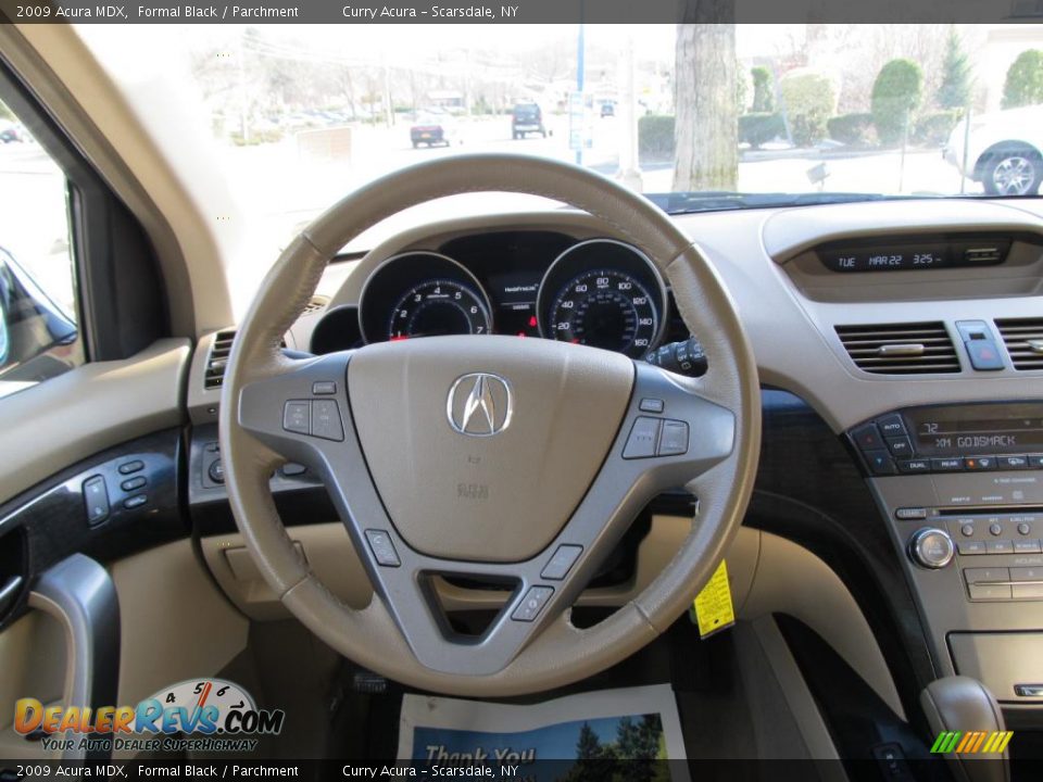 2009 Acura MDX  Steering Wheel Photo #17