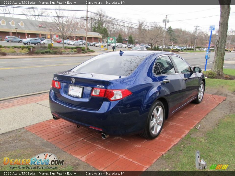 Vortex Blue Pearl 2010 Acura TSX Sedan Photo #5
