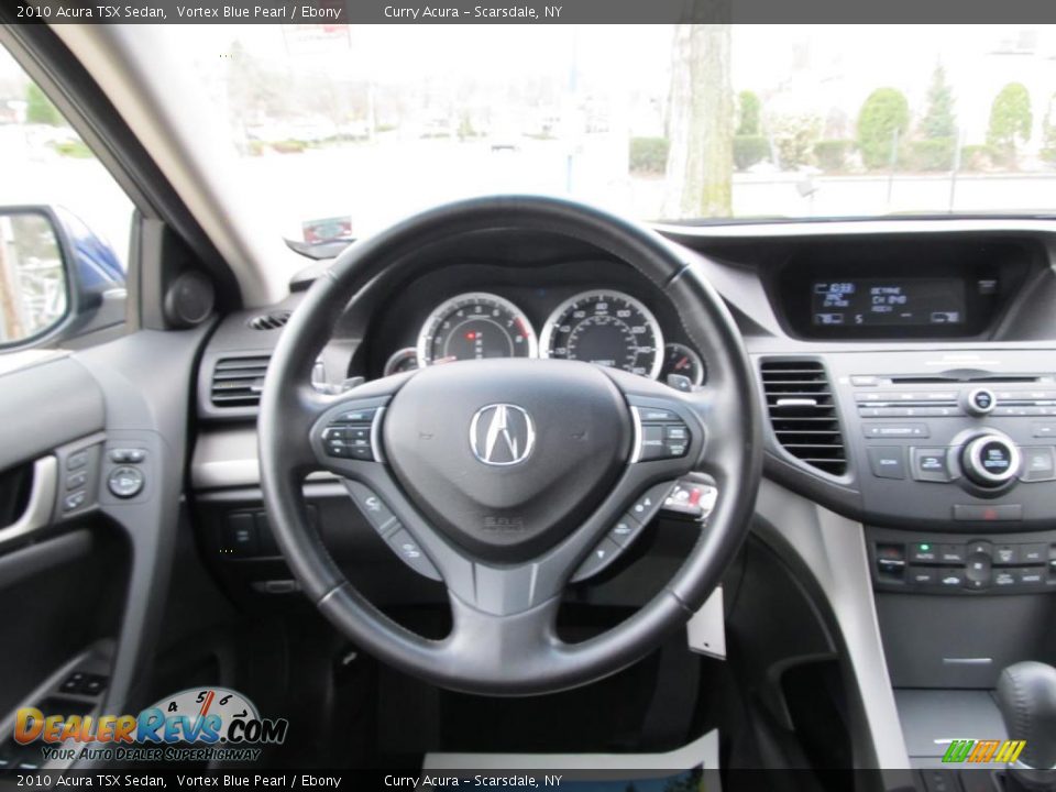 2010 Acura TSX Sedan Steering Wheel Photo #16