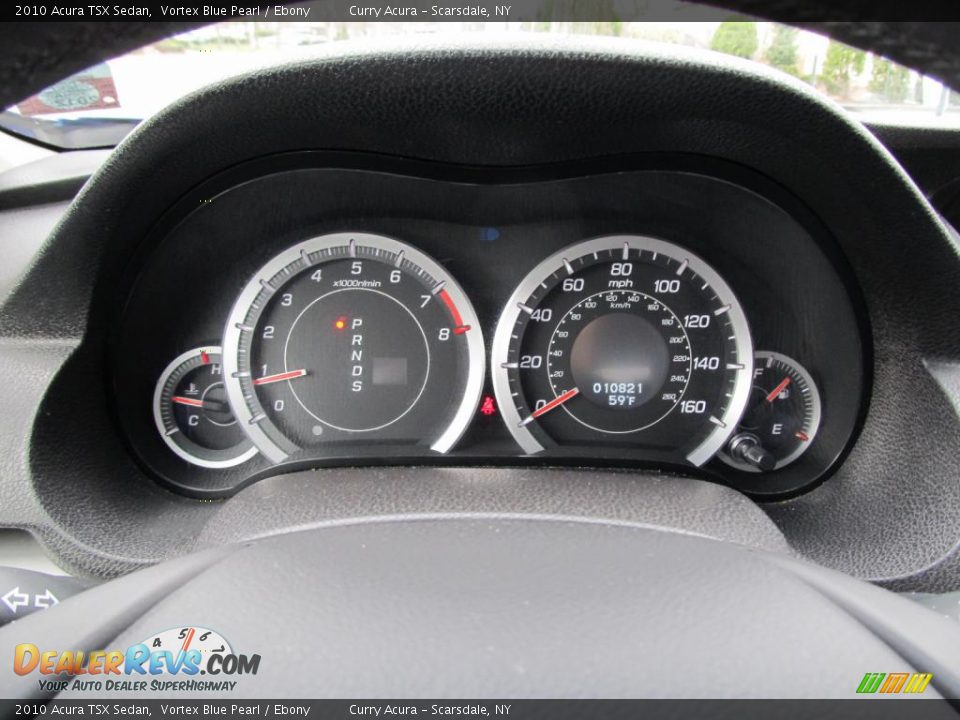 2010 Acura TSX Sedan Gauges Photo #18