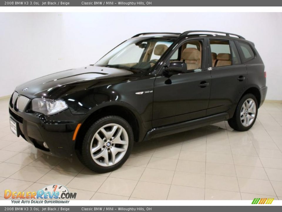 Front 3/4 View of 2008 BMW X3 3.0si Photo #3