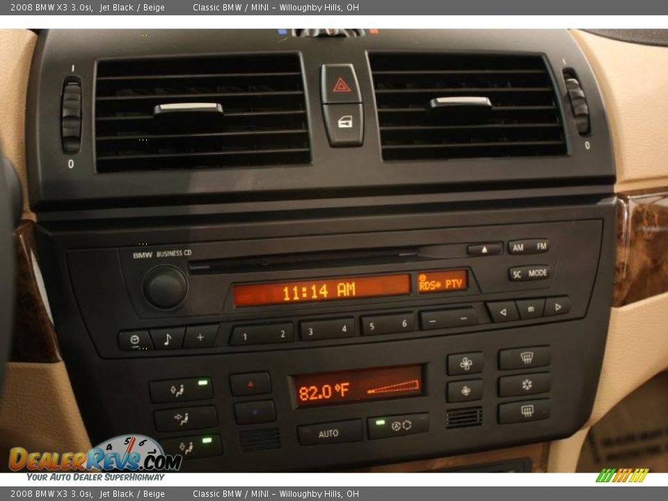 Controls of 2008 BMW X3 3.0si Photo #12