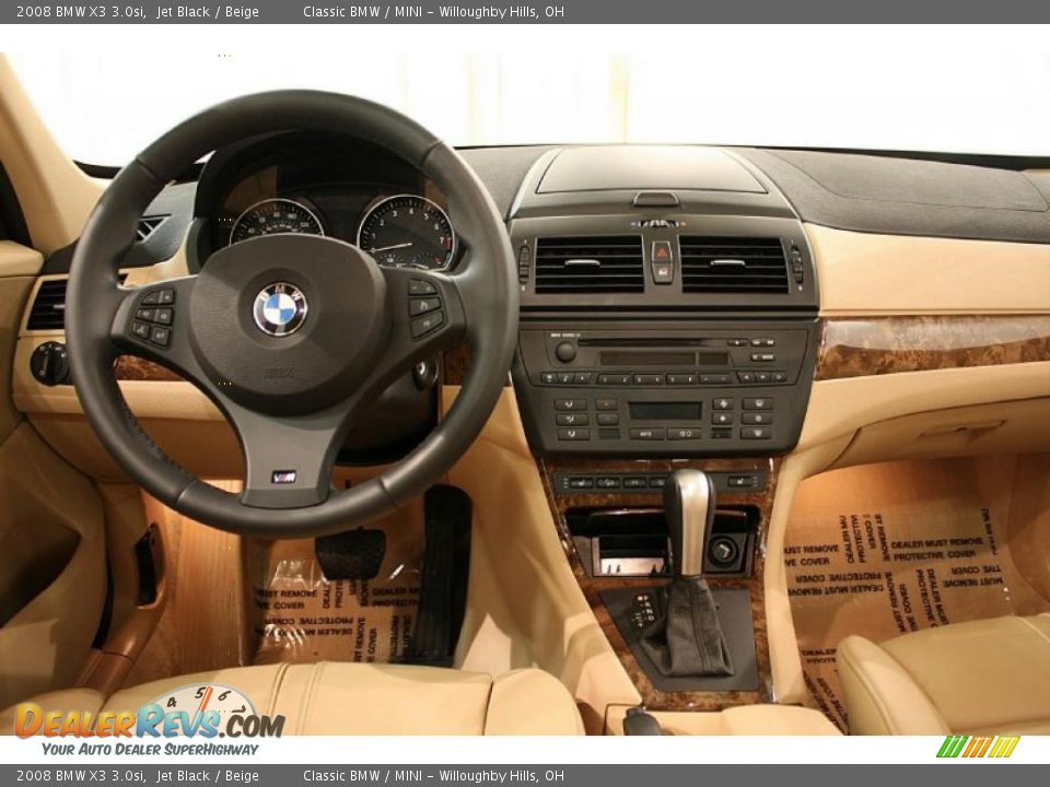 Dashboard of 2008 BMW X3 3.0si Photo #17